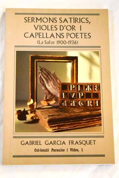 portada Sermons Satírics, Violes D'or i Capellans Poetes