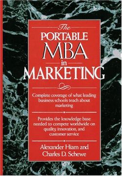 portada The Portable mba in Marketing (en Inglés)