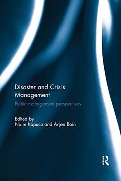 portada Disaster and Crisis Management: Public Management Perspectives (en Inglés)