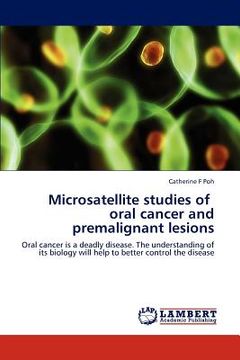 portada microsatellite studies of oral cancer and premalignant lesions (en Inglés)