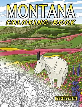 portada Montana Coloring Book (in English)