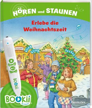 portada Bookiiâ® Hören und Staunen Erlebe die Weihnachtszeit (Bookii / Antippen, Spielen, Lernen) (en Alemán)
