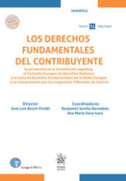 portada Los Derechos Fundamentales del Contribuyente. Su Protección en la Constitución Española, el Convenio Europeo de Derechos Humanos