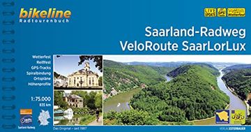 portada Saarland-Radweg? Veloroute Saarlorlux: 1: 75. 000, 845 km, Wetterfest/Reißfest, Gps-Tracks Download, Liveupdate (Bikeline Radtourenbücher) (in German)