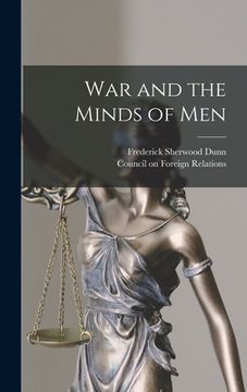 portada War and the Minds of Men (in English)