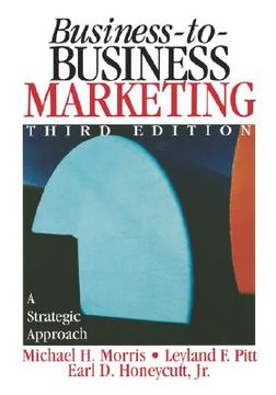 portada business-to-business marketing: a strategic approach (in English)