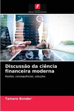 portada Discussão da Ciência Financeira Moderna (en Portugués)