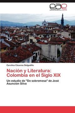 portada naci n y literatura: colombia en el siglo xix