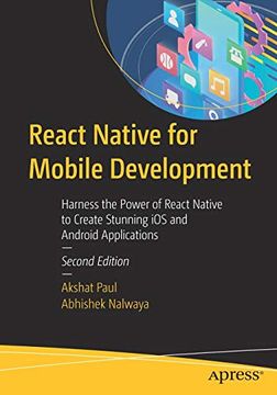 portada React Native for Mobile Development: Harness the Power of React Native to Create Stunning ios and Android Applications 