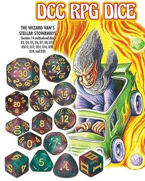 portada Dcc Dice - the Wizard Van’S Stellar Stowaways (in English)