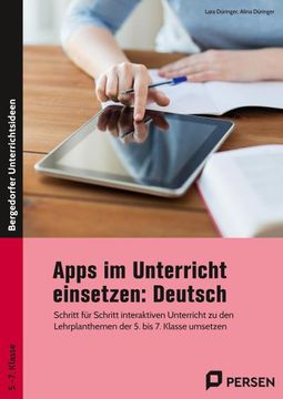 portada Apps im Unterricht Einsetzen: Deutsch (en Alemán)