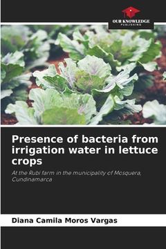 portada Presence of bacteria from irrigation water in lettuce crops (en Inglés)