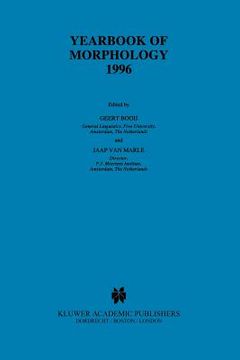 portada yearbook of morphology 1996 (in English)