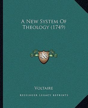portada a new system of theology (1749)