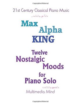 portada 12 Nostalgic Moods for Piano Solo (en Inglés)