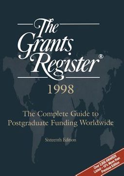 portada The Grants Register(r) 1998 (en Inglés)