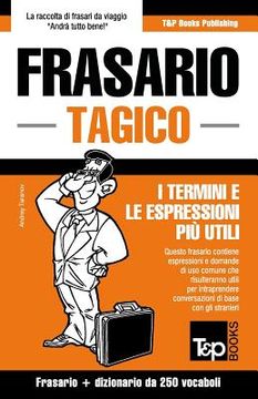 portada Frasario Italiano-Tagico e mini dizionario da 250 vocaboli (en Italiano)