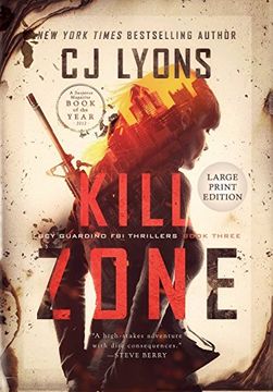 portada Kill Zone: Large Print Edition (3) (Lucy Guardino fbi Thrillers) (in English)