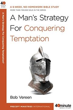 portada A Man's Strategy for Conquering Temptation (40-Minute Bible Studies) (en Inglés)