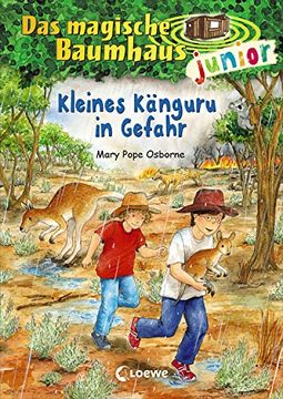 portada Das Magische Baumhaus Junior - Kleines Känguru in Gefahr: Band 18 (en Alemán)