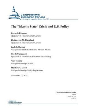 portada The "Islamic State" Crisis and U.S. Policy (in English)