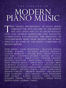 portada The Library Of Modern Piano Music