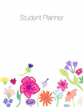 portada Student Planner, Organizer, Agenda, Notes, 8.5 x 11, Undated, Week at a Glance, Month at a Glance, 146 pages (en Inglés)