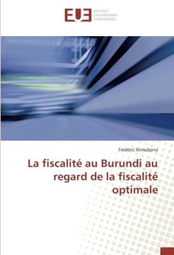 portada La Fiscalité au Burundi au Regard de la Fiscalité Optimale (in French)