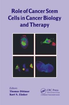 portada Role of Cancer Stem Cells in Cancer Biology and Therapy (en Inglés)