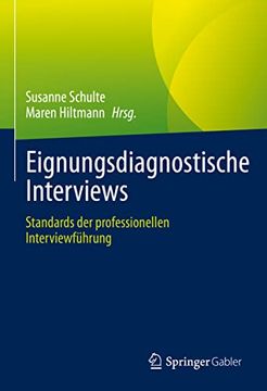 portada Eignungsdiagnostische Interviews: Standards der Professionellen Interviewführung (en Alemán)