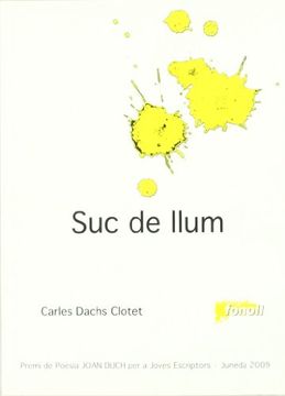 portada Suc De Llum (Poesia Joan Duch)