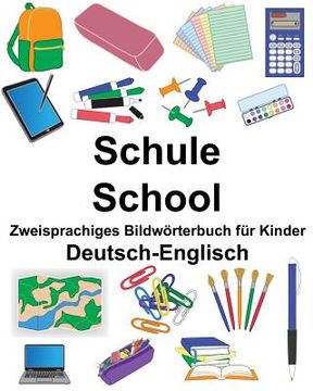 portada Deutsch-Englisch Schule/School Zweisprachiges Bildwörterbuch für Kinder