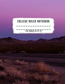 portada College Ruled Notebook: College Ruled Notebook for Writing for Students and Teachers, Girls, Kids, School that fits easily in most purses and 