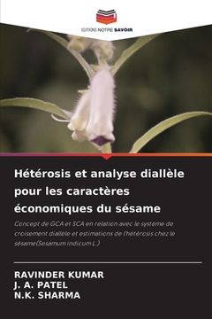 portada Hétérosis et analyse diallèle pour les caractères économiques du sésame (en Francés)