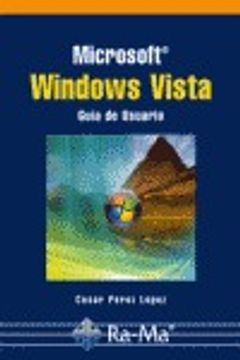 portada Microsoft Windows Vista. Guía de Usuario