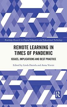 portada Remote Learning in Times of Pandemic: Issues, Implications and Best Practice (Routledge Research in Digital Education and Educational Technology) (en Inglés)