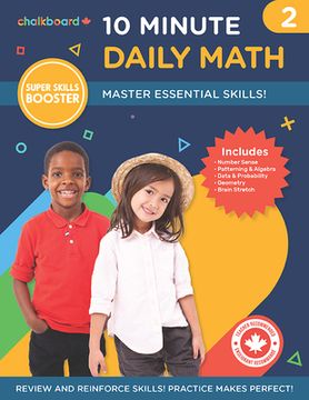 portada Canadian 10 Minute Daily Math Grade 2 (en Inglés)