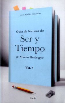 portada Guía de Lectura de "Ser y Tiempo" de Martin Heidegger 2