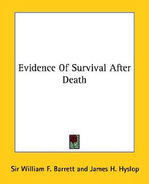 portada evidence of survival after death (in English)