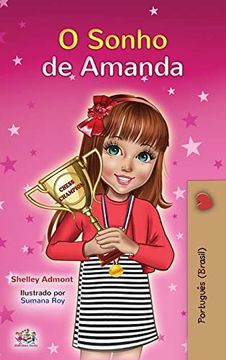 portada Amanda's Dream (Portuguese Book for Kids): Portuguese Brazil (Portuguese Bedtime Collection - Brazil)