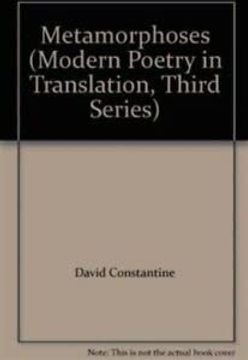 portada Metamorphoses (Modern Poetry in Translation, Third Series) (en Inglés)