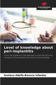 portada Level of knowledge about peri-implantitis (in English)