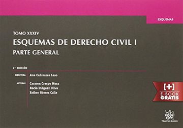 portada Tomo XXXIV Esquemas de Derecho Civil I Parte General 2ª Edición 2016