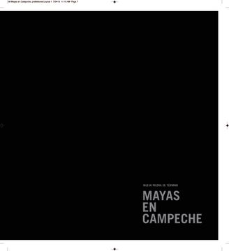 portada The Maya in Campeche: New End Stone (in English)