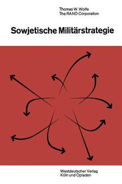 portada Sowjetische Militärstrategie (en Alemán)