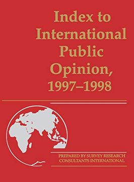 portada Index to International Public Opinion, 1997-1998 (en Inglés)