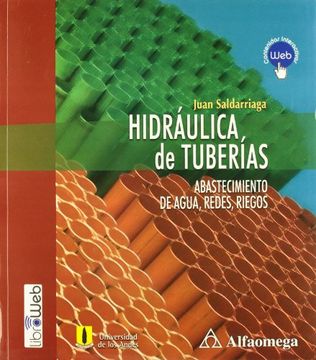 portada Hidráulica de Tuberías: Abastecimiento de Agua, Redes y Riegos