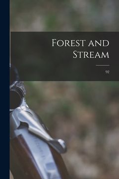 portada Forest and Stream; 92
