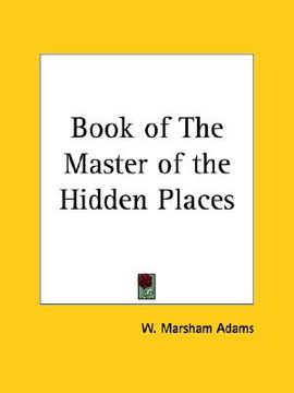 portada book of the master of the hidden places (en Inglés)
