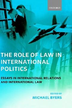 portada the role of law in international politics: essays in international relations and international law (en Inglés)